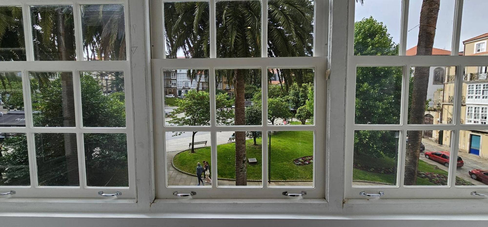 Apartamentos En El Centro - Plaza De Amboage - Wifi Ferrol Buitenkant foto